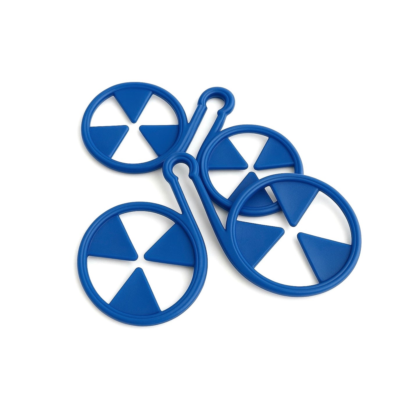 Keep Wash - Circle Sock Clips For Washing Machine, Dryer, And Drawer - Color: Blue